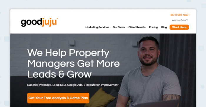 Goodjuju property management software