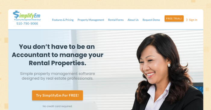 property management software for small business SimplifyEm