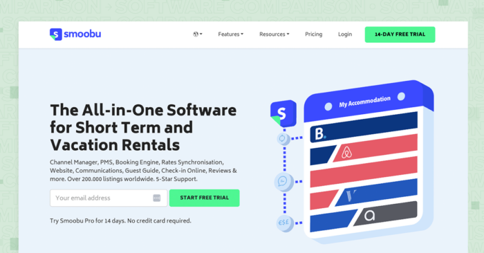 property management software for small business Smoobu