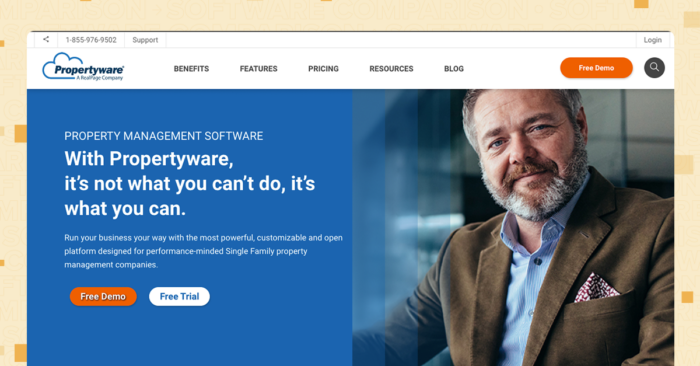 property management websites Propertyware