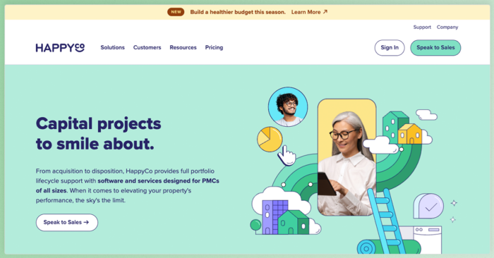 HappyCo technology for property management