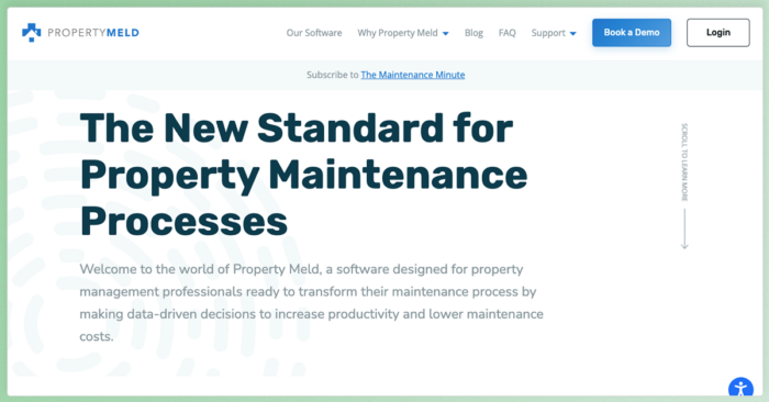 PropertyMeld technology for property management