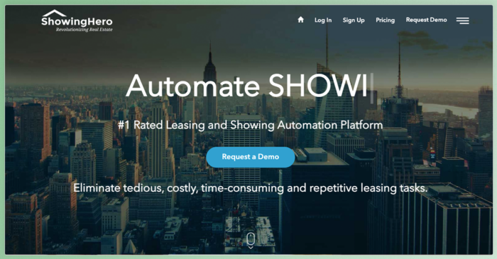 ShowingHero technology for property management