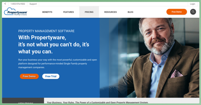 tenant management software propertyware