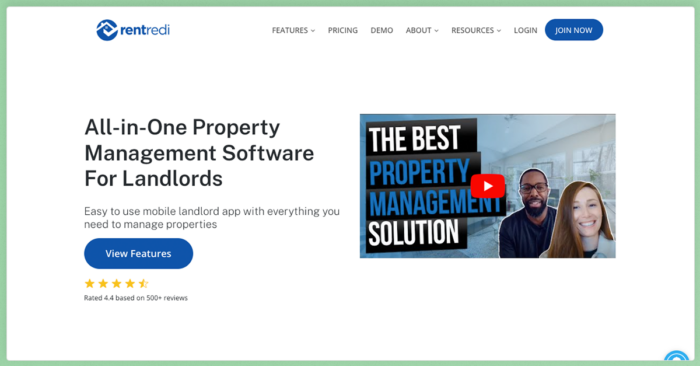 tenant management software rentredi