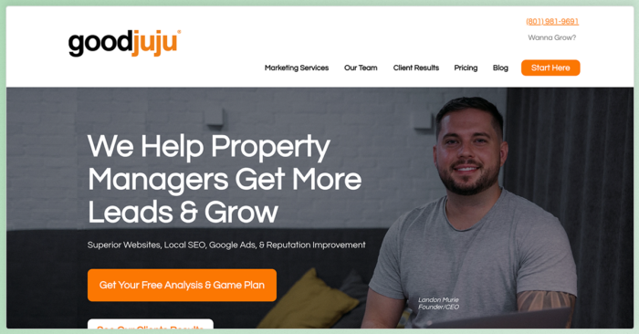 property management automation goodjuju