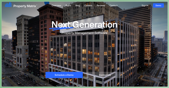 best cloud based property management software property matrix