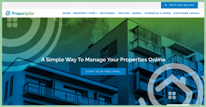best cloud based property management software propertyzar