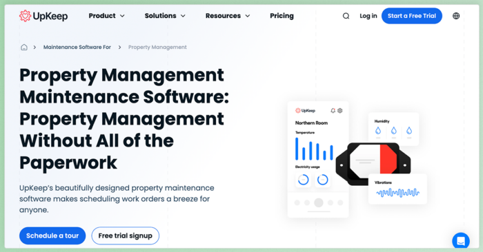 best property management work order software upkeep