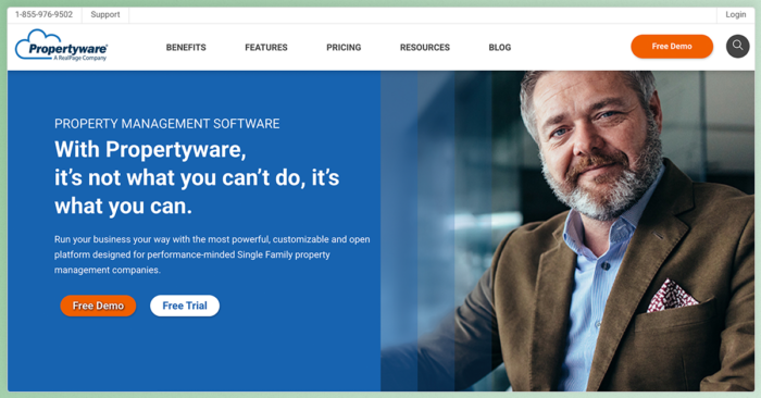 best residential property management software propertyware