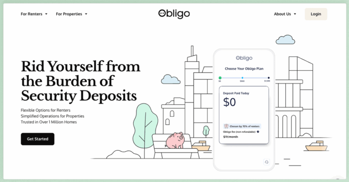 rent tracker app obligo