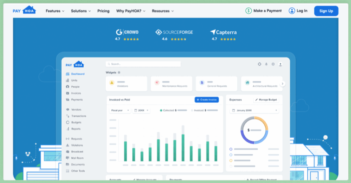 rent tracker app payhoa